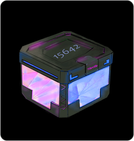 Lootbox cube art